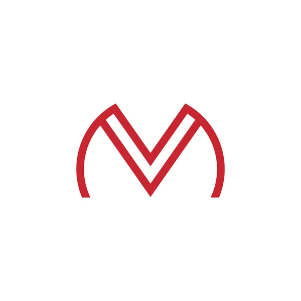 M字母标志设计模板 — 图库矢量图片