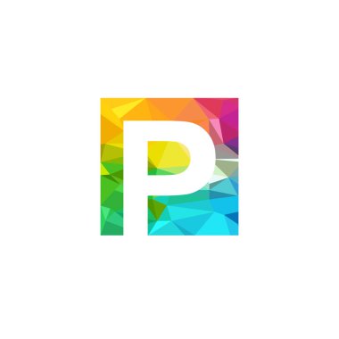 P harfi ilk logo tasarımı