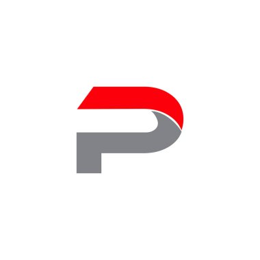 P harfi ilk logo tasarımı