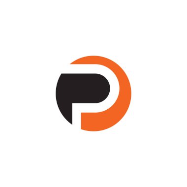 P harfi ilk logo tasarımı