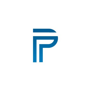 P harfi ilk logo tasarımı
