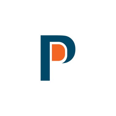 P harfi ilk logo tasarımı