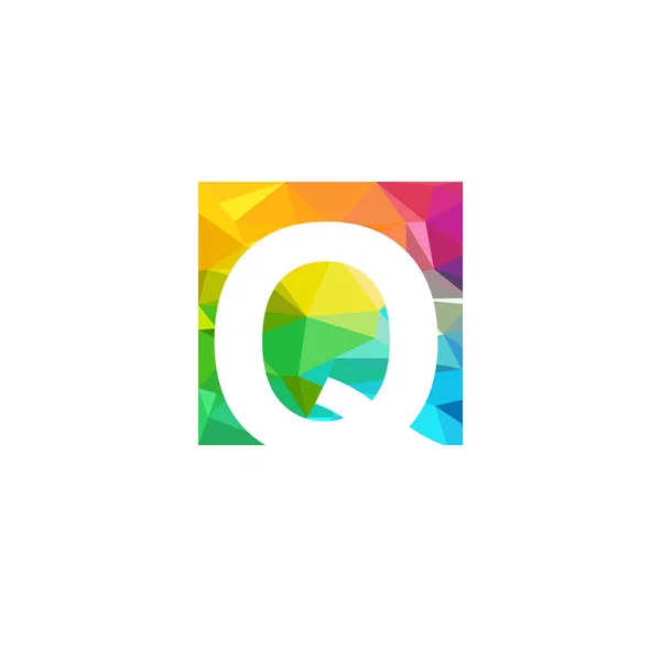 Q bokstäver logotyp design vektor mall — Stock vektor