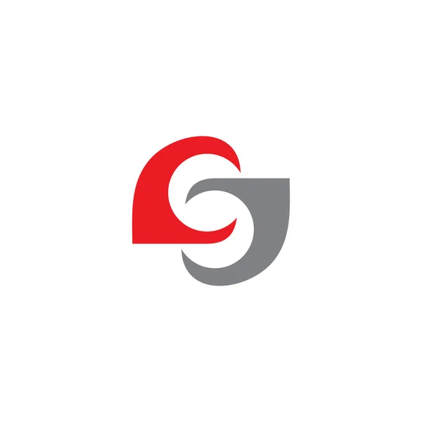 S letter initiaal pictogram logo ontwerp template — Stockvector