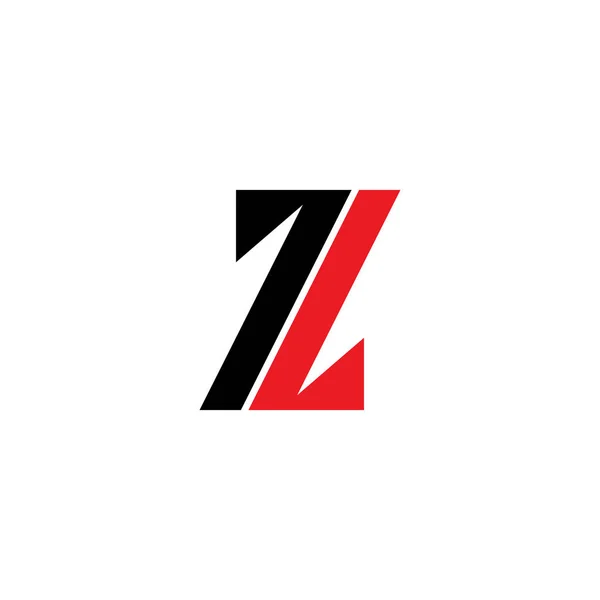Z Mall för utformning av brevets logotyp — Stock vektor
