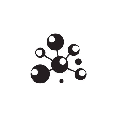 Ağ simgesi logo tasarım vektörü şablonu