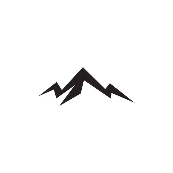 Modèle vectoriel de logo de montagne — Image vectorielle