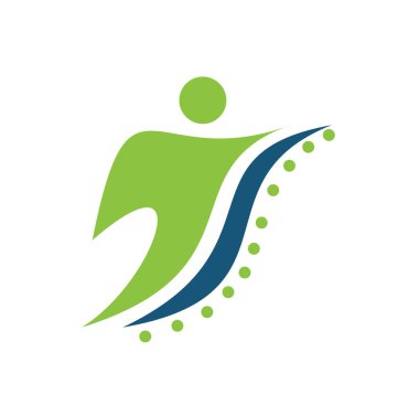 İnsan karakter simgesi logo tasarımı ilhamı