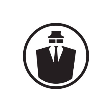 İnsan karakter simgesi logo tasarımı ilhamı