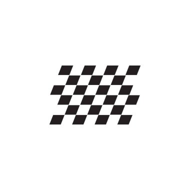 Yarış bayrağı logo tasarımı