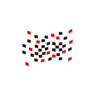 Yarış bayrağı logo tasarımı