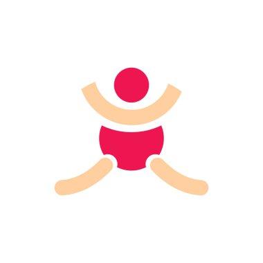 Bebek mağazası logosu tasarım vektör şablonu