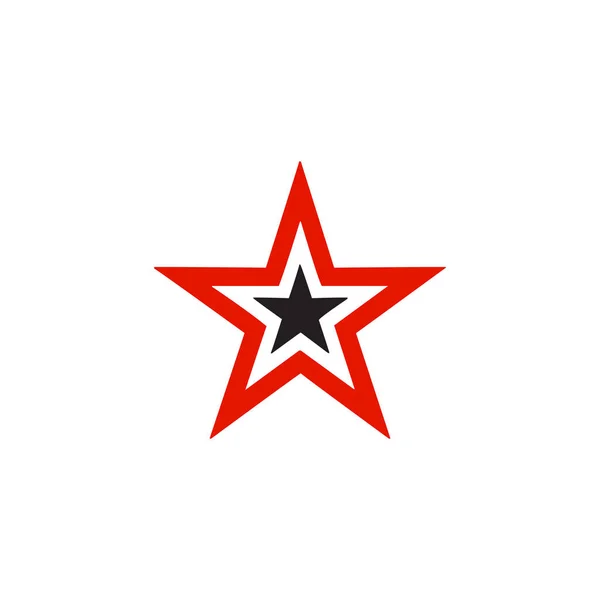 Szablon wektora projektu logo gwiazdy — Wektor stockowy