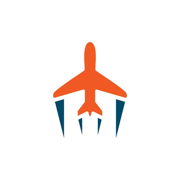 Travel company logo design inspiration — Stock Vector