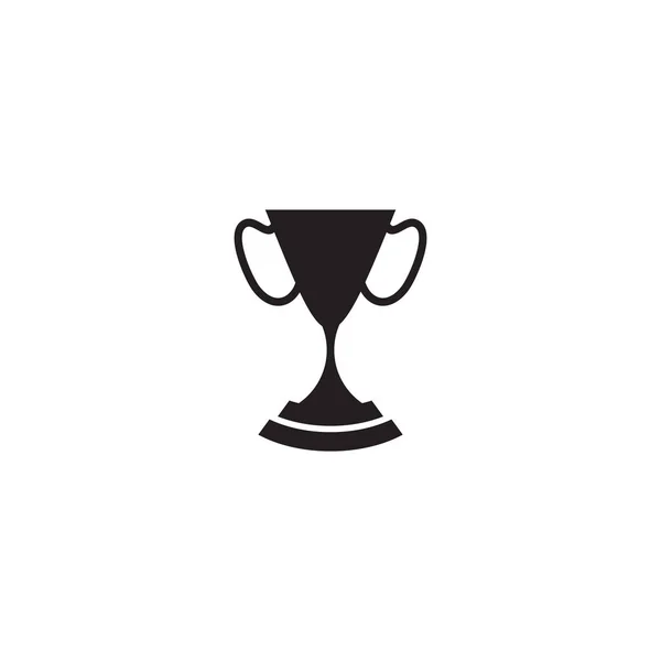 Trophy icon logo design vector template — 스톡 벡터