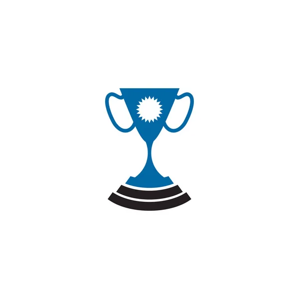 Trophy icon logo design vector template — 스톡 벡터
