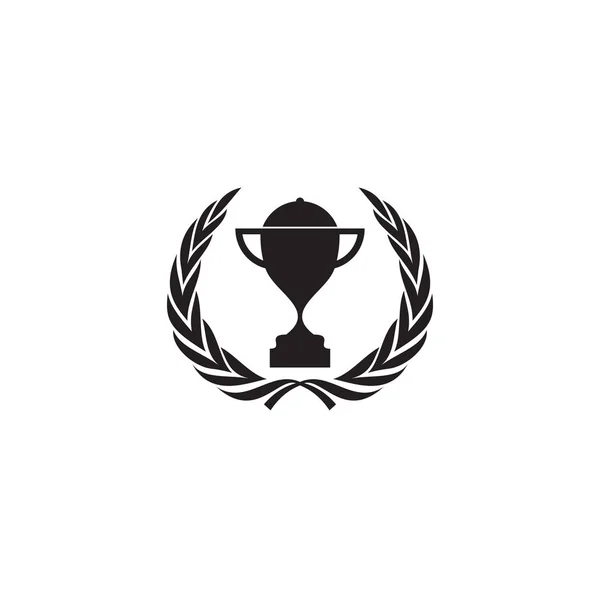 Ödül simgesi logo tasarım vektör şablonu — Stok Vektör