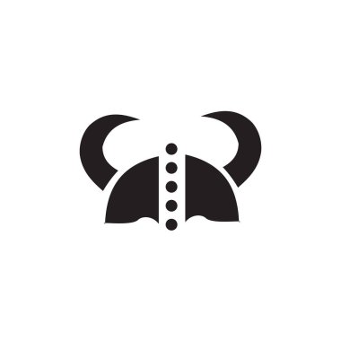Viking logo tasarım vektör şablonu