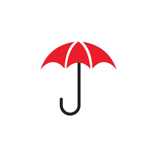 Umbrella logo design vector template — Stock Vector