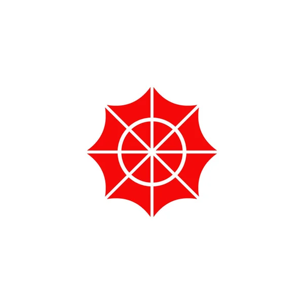 Regenschirm Logo Design Vektor-Vorlage — Stockvektor