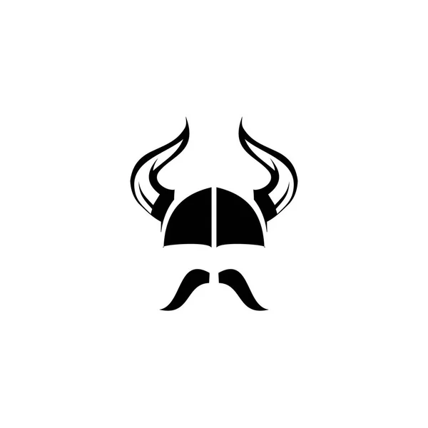 Modèle vectoriel de conception de logo Viking — Image vectorielle
