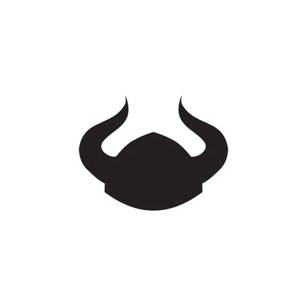 Modèle vectoriel de conception de logo Viking — Image vectorielle
