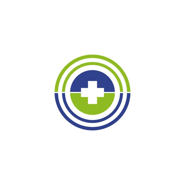 Zdravotní a zdravotní péče logo design vektorové šablony — Stockový vektor