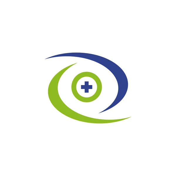 Медико-санитарный шаблон логотипа — стоковый вектор