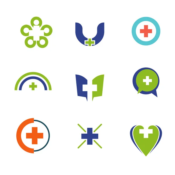 Medizinische Logo-Design-Vektor-Vorlage — Stockvektor