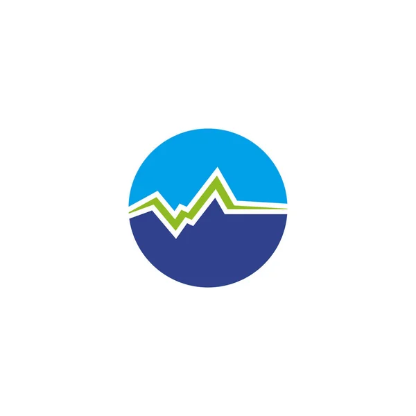 Szablon wektora projektu logo medycznego — Wektor stockowy