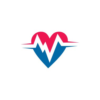 Tıbbi logo tasarım vektör şablonu