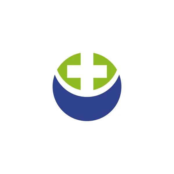Πρότυπο φορέα σχεδιασμού ιατρικού λογότυπου — Διανυσματικό Αρχείο