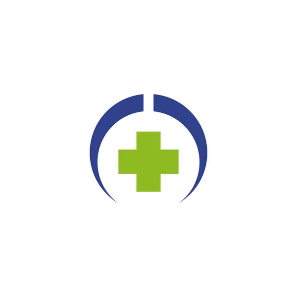 Diseño del logotipo médico vector plantilla — Vector de stock