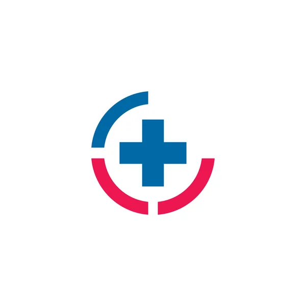 Medisch logo ontwerp vector template — Stockvector