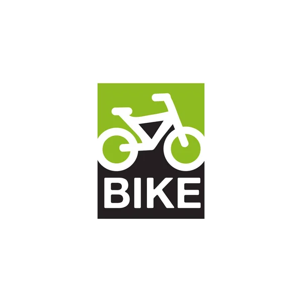 Bicicleta logotipo design inspiração vetor ilustração — Vetor de Stock