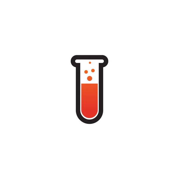 Lab pictogram logo ontwerp vector template — Stockvector