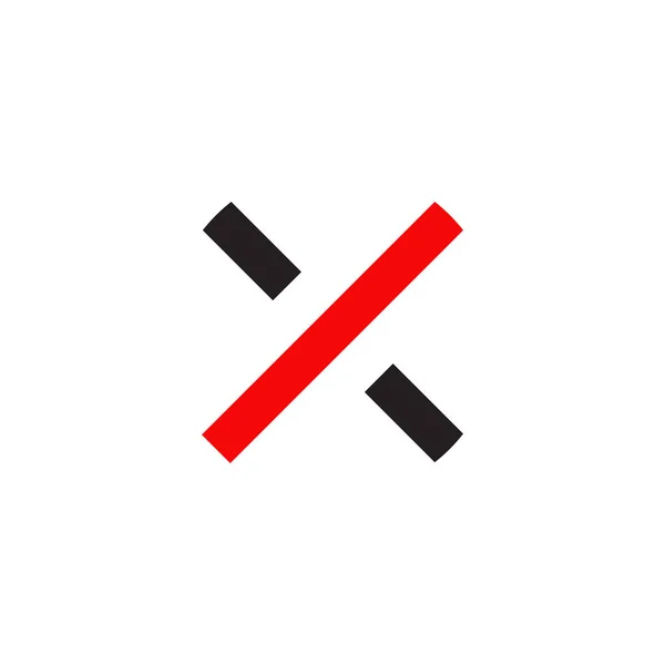 X letter initial icon logo design vector template — Stok Vektör