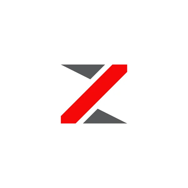 Z carta icono inicial logotipo diseño vector plantilla — Vector de stock
