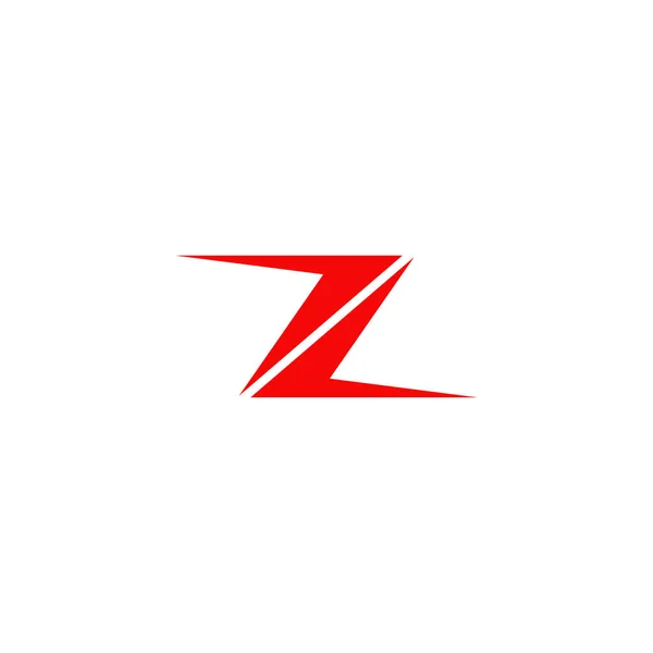 Z αρχικό πρότυπο διάνυσμα σχεδιασμού λογότυπων εικονιδίων — Διανυσματικό Αρχείο