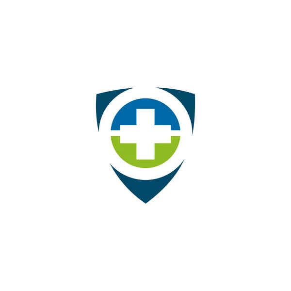 Health care medical logo design vector template — Stock Vector