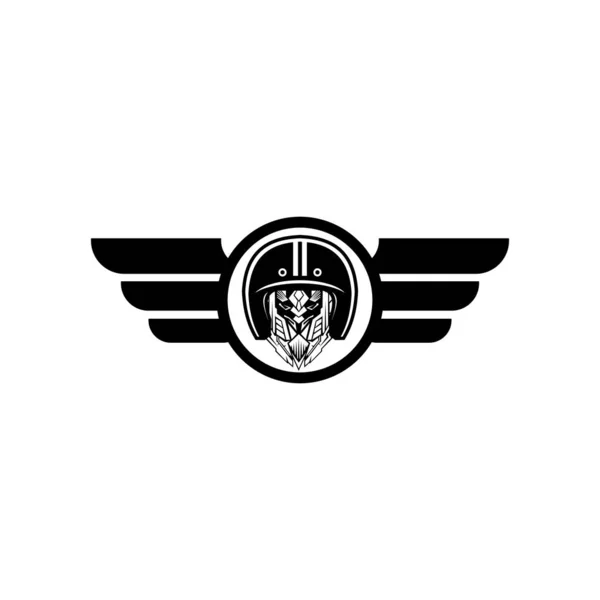 Motor club logo design vektor illustration vorlage — Stockvektor