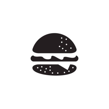 Burger restaurant logo design vector template