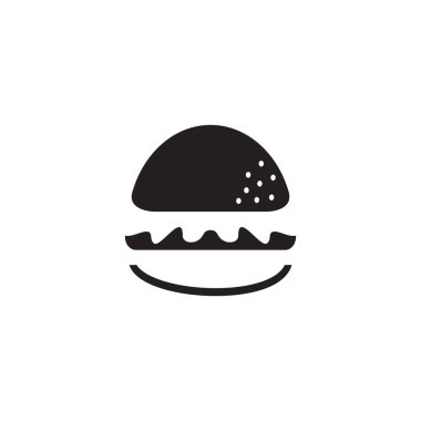 Burger restaurant logo design vector template