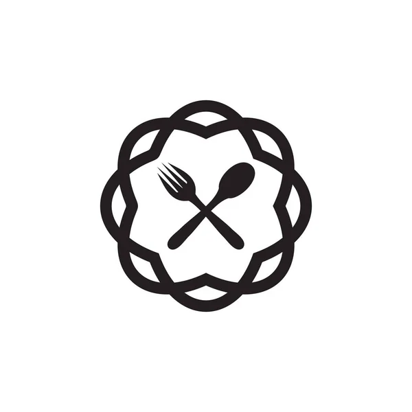 Logo restauracji design design vector template — Wektor stockowy