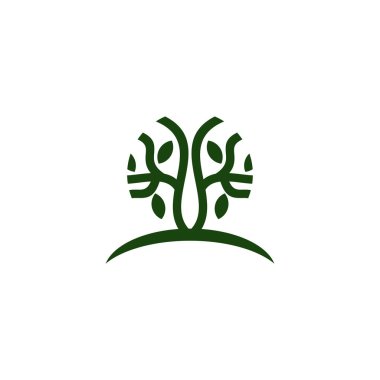 Tree logo design inspiration vector template