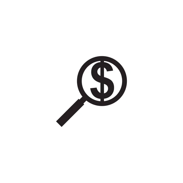 Icono de búsqueda logo diseño vector plantilla — Vector de stock