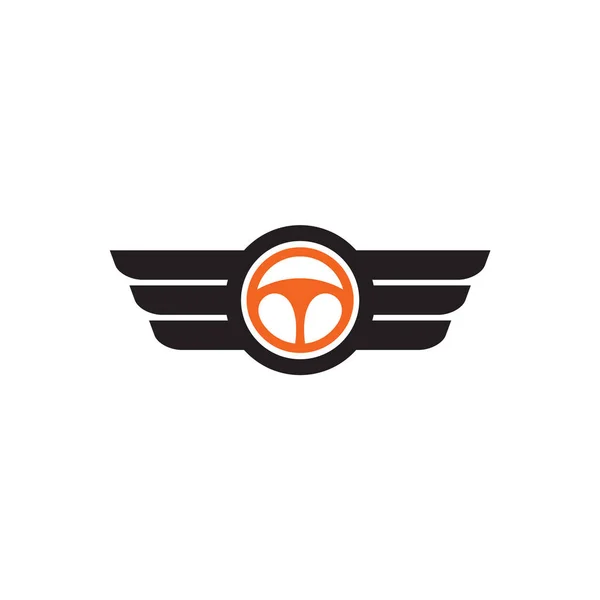 Autolenkung Symbol Logo Design-Vorlage — Stockvektor