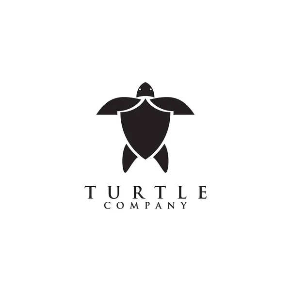 Turtle logo icon design vector template — 스톡 벡터