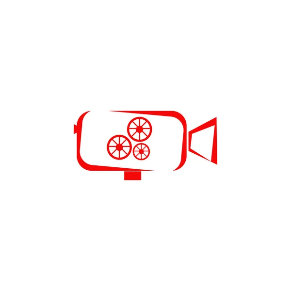 Modèle vectoriel de conception de logo d'entreprise de cinéaste — Image vectorielle