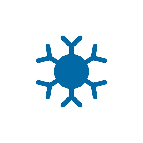 Modèle d'icône vectorielle de conception de logo Snowflake — Image vectorielle